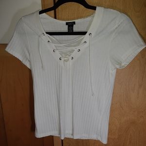 Rue21 Lace Up Top